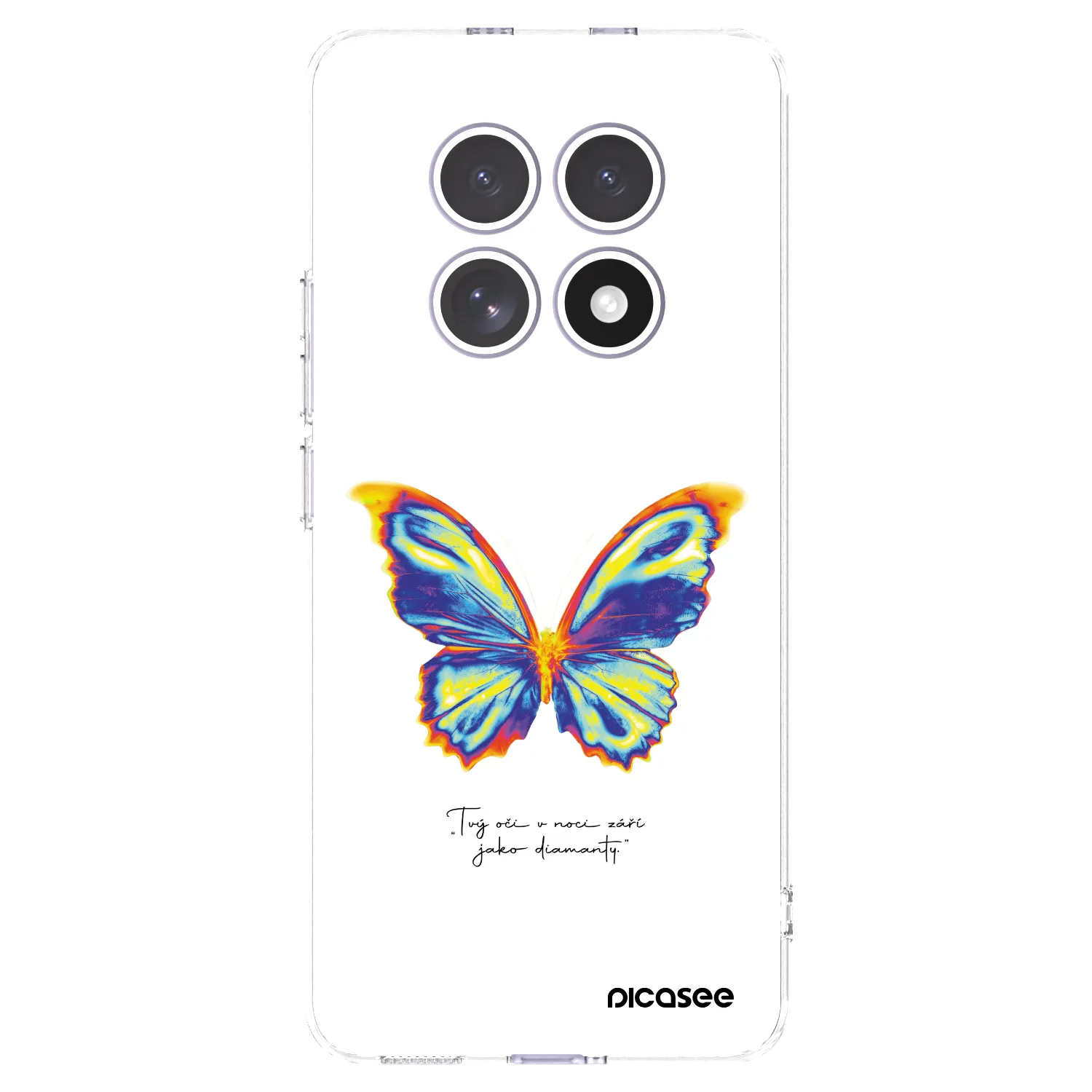 Picasee silikonový průhledný obal pro Xiaomi Redmi Note 15 - Diamanty White