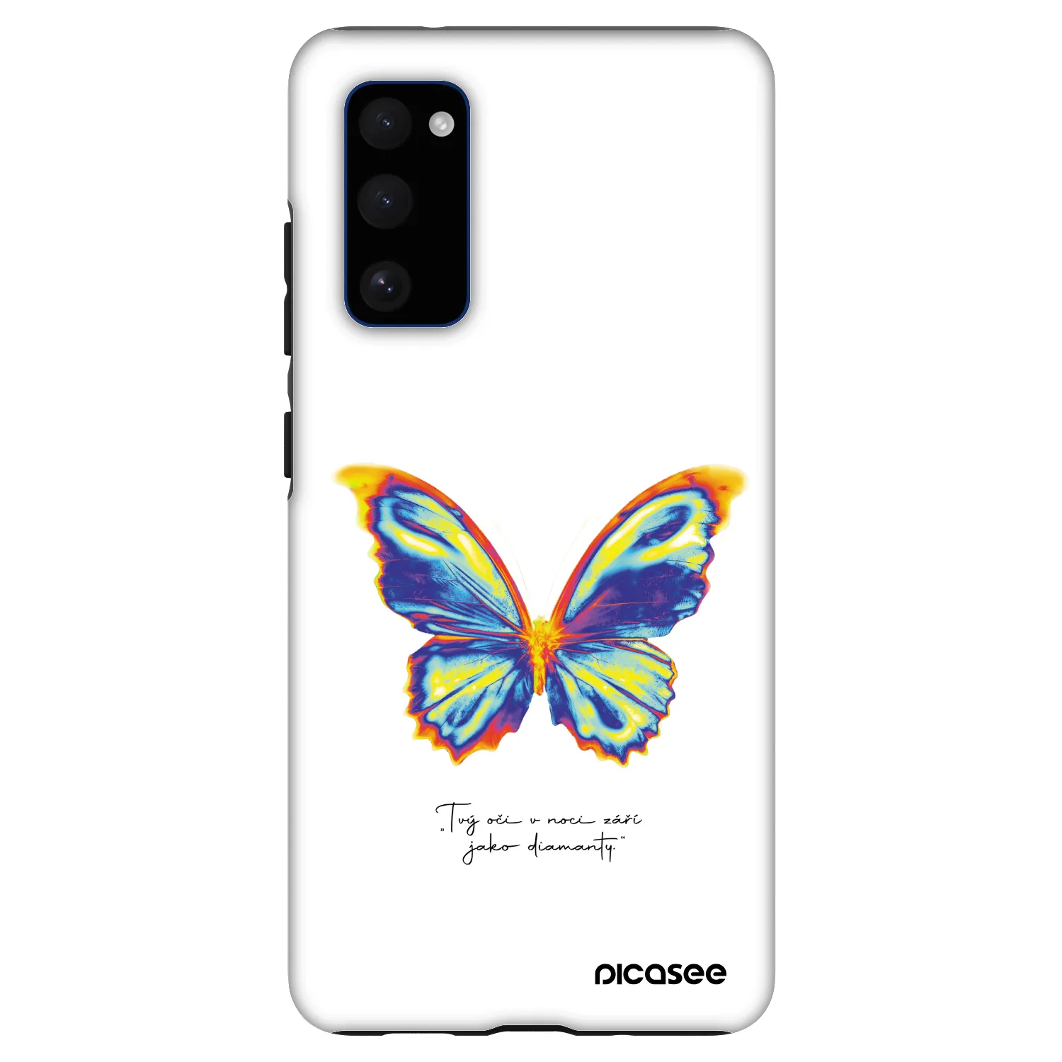 Picasee Fashion Case pro Samsung Galaxy S20 FE - Diamanty White
