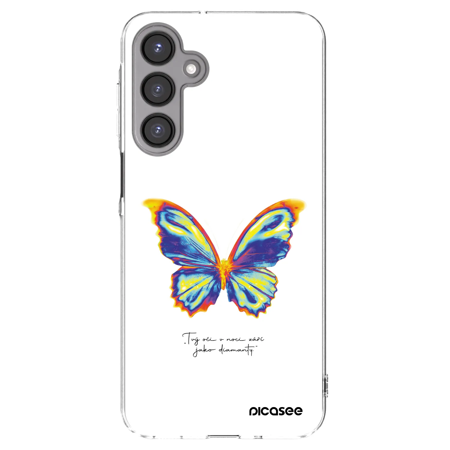 Picasee silikonový průhledný obal pro Samsung Galaxy A16 4G - Diamanty White