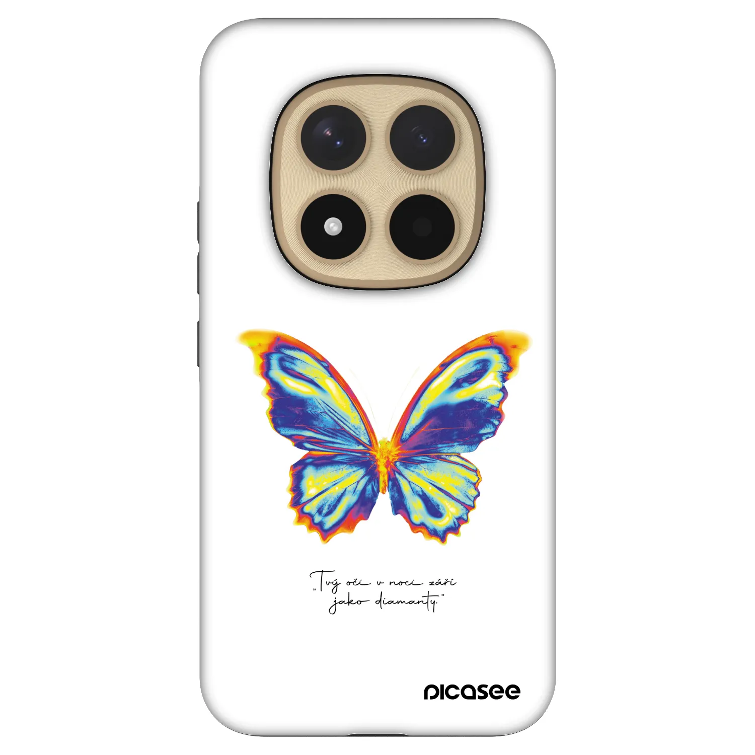 Picasee Fashion Case pro Xiaomi Redmi Note 15 Pro+ - Diamanty White