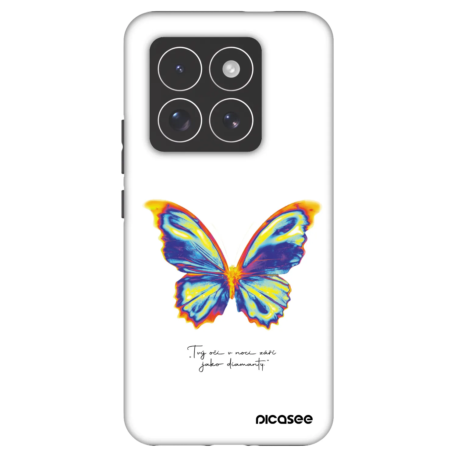 Picasee Fashion Case pro Xiaomi 14 Pro - Diamanty White