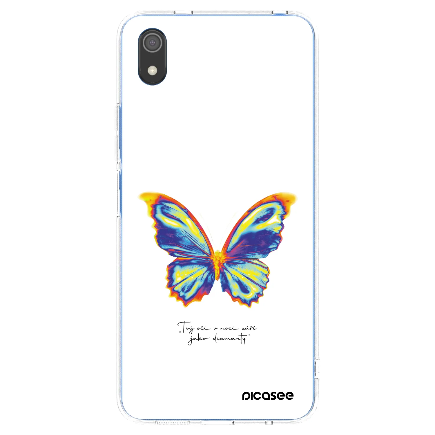 Picasee silikonový průhledný obal pro Xiaomi Redmi 7A - Diamanty White