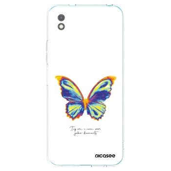 Picasee silikonový černý obal pro Xiaomi Redmi 9A - Diamanty White