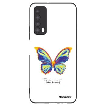 Picasee silikonový černý obal pro Huawei P Smart 2021 - Diamanty White