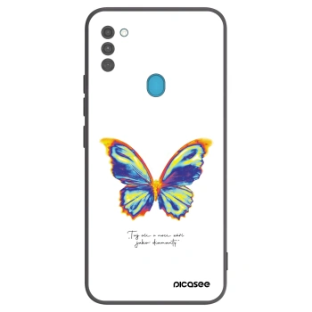 Obal pro Samsung Galaxy M11 - Diamanty White