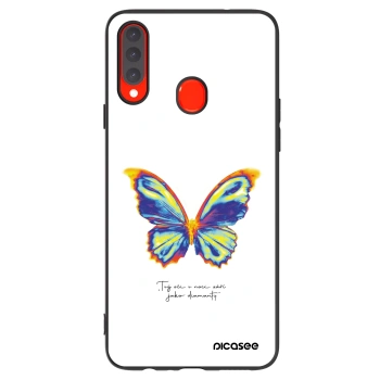 Obal pro Samsung Galaxy A20s - Diamanty White