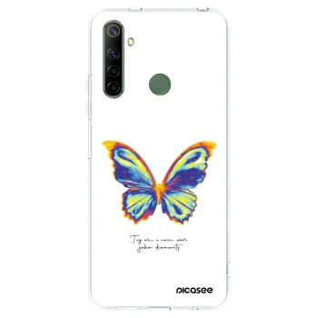 Picasee silikonový průhledný obal pro Realme 6i - Diamanty White