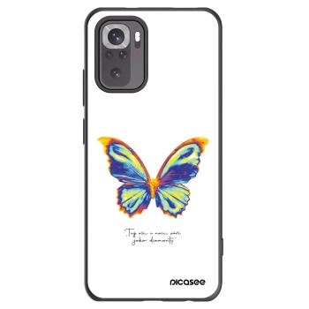 Picasee silikonový černý obal pro Xiaomi Redmi Note 10 - Diamanty White