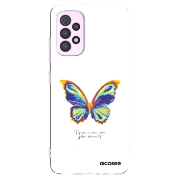 Picasee silikonový průhledný obal pro Samsung Galaxy A32 5G A326B - Diamanty White