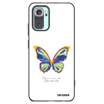 Picasee silikonový černý obal pro Xiaomi Redmi Note 10 Pro - Diamanty White