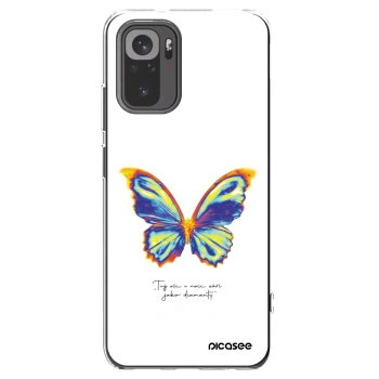 Picasee silikonový průhledný obal pro Xiaomi Redmi Note 10S - Diamanty White