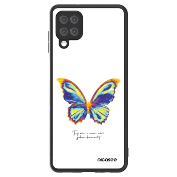 Picasee ULTIMATE CASE pro Samsung Galaxy A12 A125F - Diamanty White