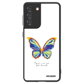 Picasee ULTIMATE CASE pro Samsung Galaxy S21 5G G991B - Diamanty White