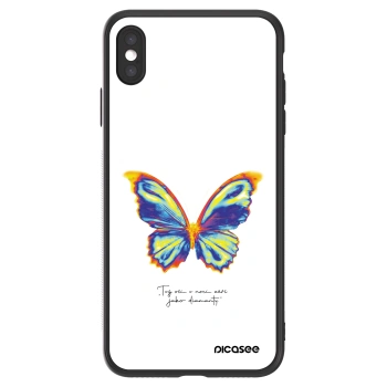 Picasee ULTIMATE CASE pro Apple iPhone XS Max - Diamanty White