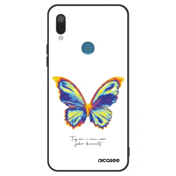 Obal pro Huawei Y7 2019 - Diamanty White
