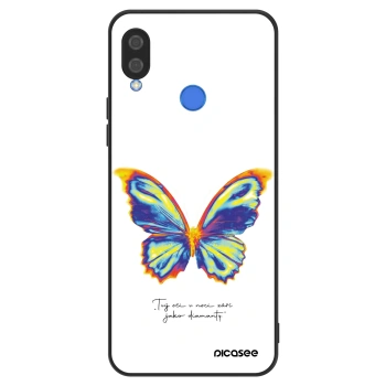 Obal pro Huawei Nova 3 - Diamanty White