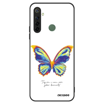 Obal pro Realme 6i - Diamanty White