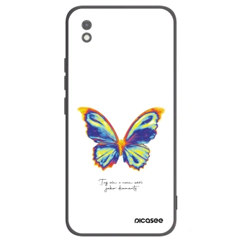 Picasee silikonový černý obal pro Xiaomi Redmi 9AT - Diamanty White