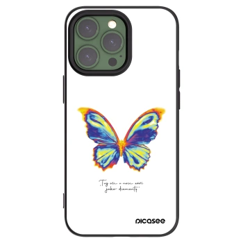 Picasee silikonový černý obal pro Apple iPhone 13 Pro - Diamanty White