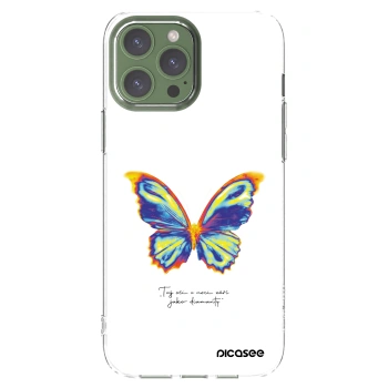 Picasee silikonový průhledný obal pro Apple iPhone 13 Pro Max - Diamanty White