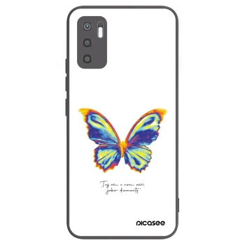 Picasee silikonový černý obal pro Xiaomi Redmi Note 10 5G - Diamanty White