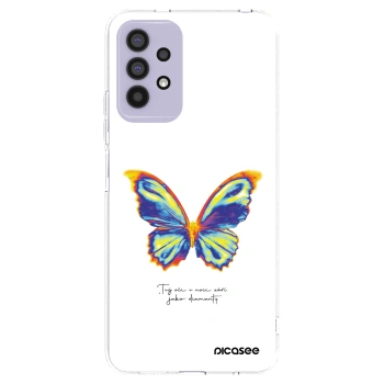 Picasee silikonový průhledný obal pro Samsung Galaxy A32 4G SM-A325F - Diamanty White