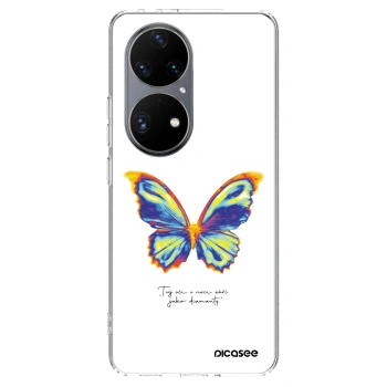 Obal pro Huawei P50 - Diamanty White