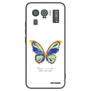 Picasee silikonový černý obal pro Xiaomi Mi 11 Ultra - Diamanty White