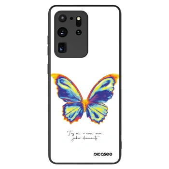 Obal pro Samsung Galaxy S20 Ultra 5G G988F - Diamanty White