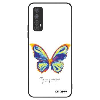 Obal pro Realme 7 - Diamanty White