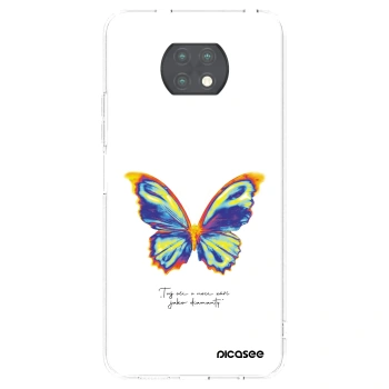 Picasee silikonový průhledný obal pro Xiaomi Redmi Note 9T - Diamanty White