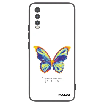 Obal pro Vivo Y20s - Diamanty White
