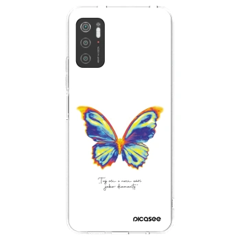 Picasee silikonový průhledný obal pro Xiaomi Poco M3 Pro 5G - Diamanty White