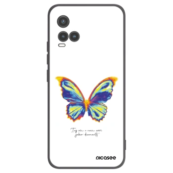Picasee silikonový černý obal pro Vivo Y33s - Diamanty White