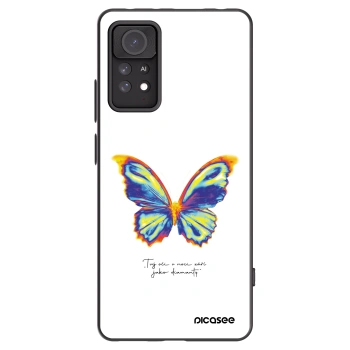 Picasee silikonový černý obal pro Xiaomi Redmi Note 11 Pro - Diamanty White