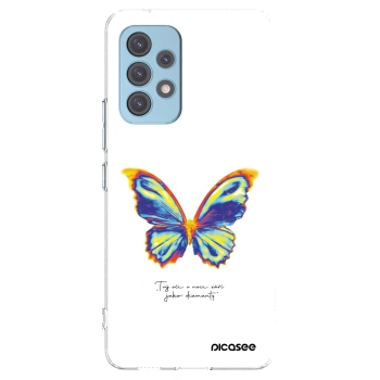 Picasee silikonový průhledný obal pro Samsung Galaxy A53 5G A536 - Diamanty White