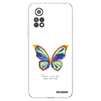 Picasee silikonový průhledný obal pro Xiaomi Poco X4 Pro 5G - Diamanty White