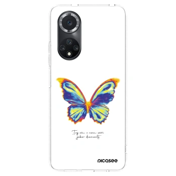 Picasee silikonový průhledný obal pro Huawei Nova 9 SE - Diamanty White