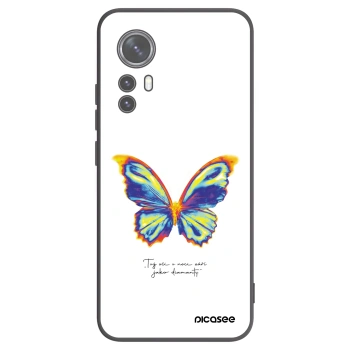 Picasee silikonový černý obal pro Xiaomi 12 - Diamanty White
