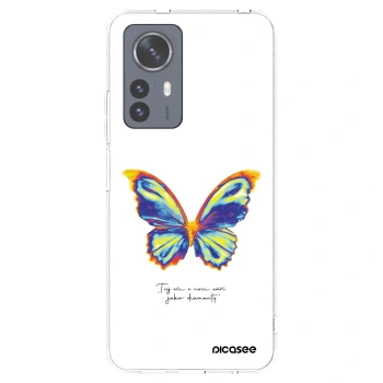Picasee silikonový průhledný obal pro Xiaomi 12 Pro - Diamanty White