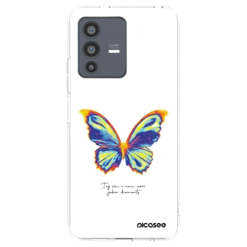 Picasee silikonový průhledný obal pro Vivo V23 5G - Diamanty White