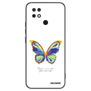 Picasee silikonový černý obal pro Xiaomi Redmi 10C - Diamanty White