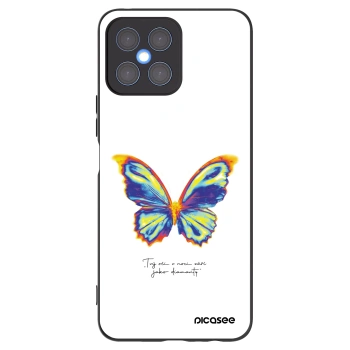 Picasee silikonový černý obal pro Honor X8 4G - Diamanty White