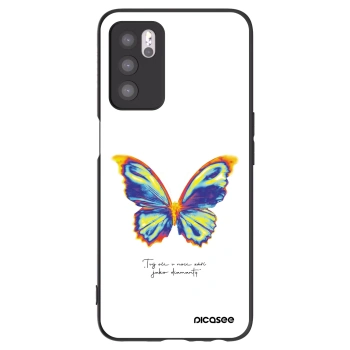 Picasee silikonový černý obal pro OPPO A16s - Diamanty White