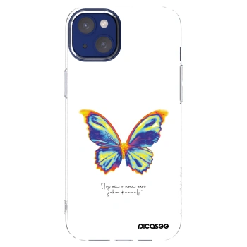 Picasee silikonový průhledný obal pro Apple iPhone 14 Plus - Diamanty White