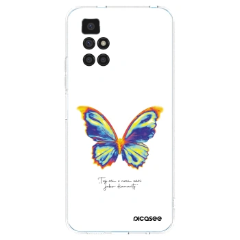 Picasee silikonový průhledný obal pro Xiaomi Redmi 10 (2022) - Diamanty White