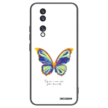 Picasee silikonový černý obal pro Honor 70 - Diamanty White