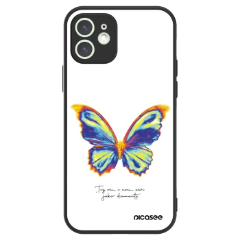 Picasee ULTIMATE CASE MagSafe pro Apple iPhone 12 - Diamanty White