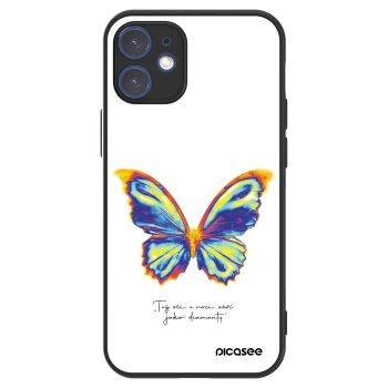 Picasee ULTIMATE CASE MagSafe pro Apple iPhone 12 mini - Diamanty White