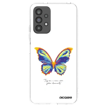 Picasee silikonový průhledný obal pro Samsung Galaxy A73 5G - Diamanty White